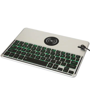 2-in-1: Qi Wireless Charger + Bluetooth Keyboard - Image 4