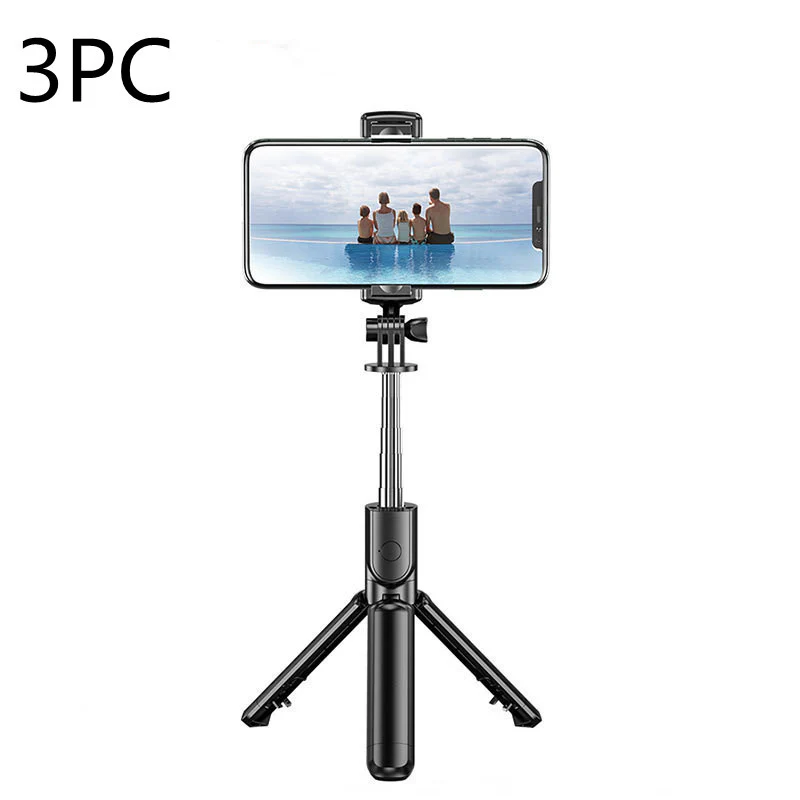 3-in-1 Bluetooth Selfie Stick Tripod with Remote – Compatible with Apple & More - Image 8