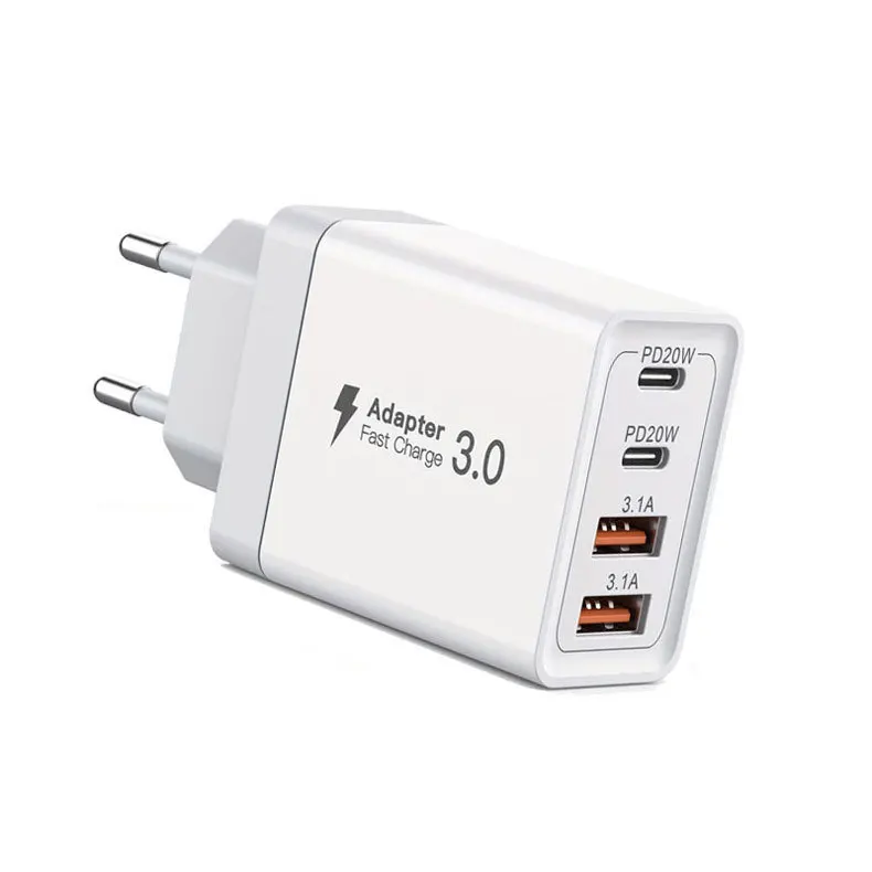 Minisopuru 55W 4-Port USB-C Fast Charger – PD & QC Power Adapter for iPhone, Samsung, Tablets, Laptops. - Image 14