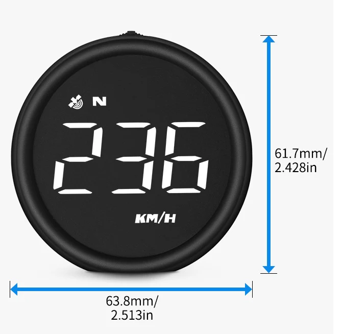 Car HUD HD Head-Up Display – Drive Smarter with Clear, Real-Time Information - Image 5