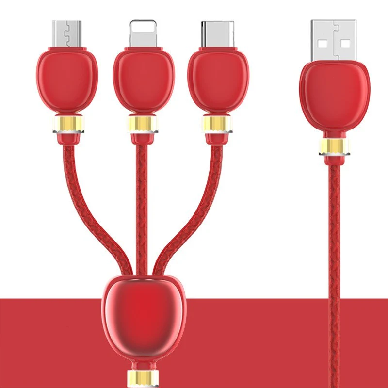 Lantern 3-in-1 Fast Charging Cable – Apple, Android & Type-C | 1.2m Durable Braided Multi-Charger - Image 6