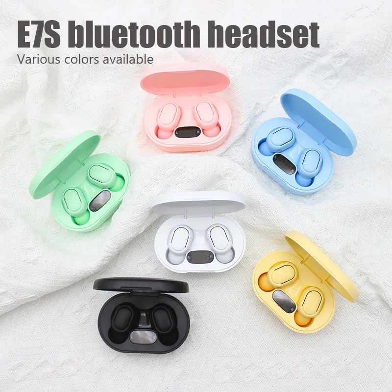 E7S TWS Bluetooth Earphones – Waterproof Sports Earbuds with Noise Cancellation - Image 12