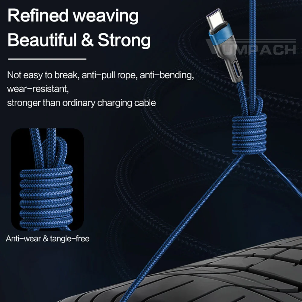 5A Fast USB-A to USB-C Charging Cable – High-Speed Data Cable for Samsung S21, Xiaomi, Vivo, iPhone 15/16, Huawei - Image 12