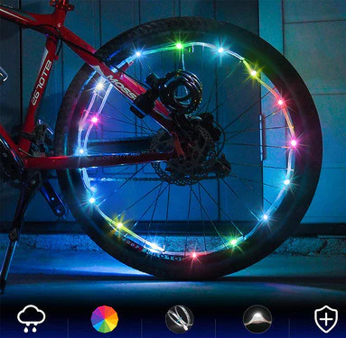 Glowing LED Bicycle Wheel Light Cycling Accessories - Image 6