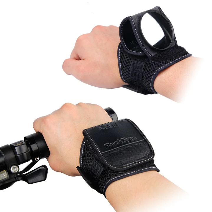 GOOD HAND Bicycle Mirror WEST BIKE Bicycle Rear Mirror Arm Strap Rear View Rearview Mirror Bicycle Bike Bicycle Accessories Mirrors - Image 2