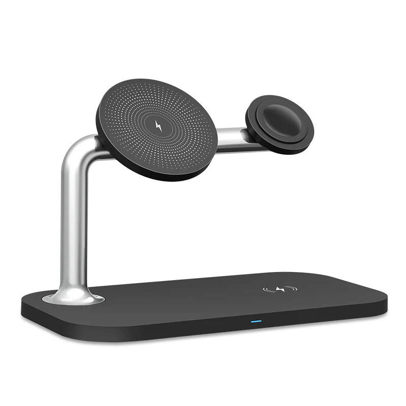 Magnetic 3-in-1 Wireless Charging Station – Fast Charge Dock for Phone, Watch & Earbuds - Image 5