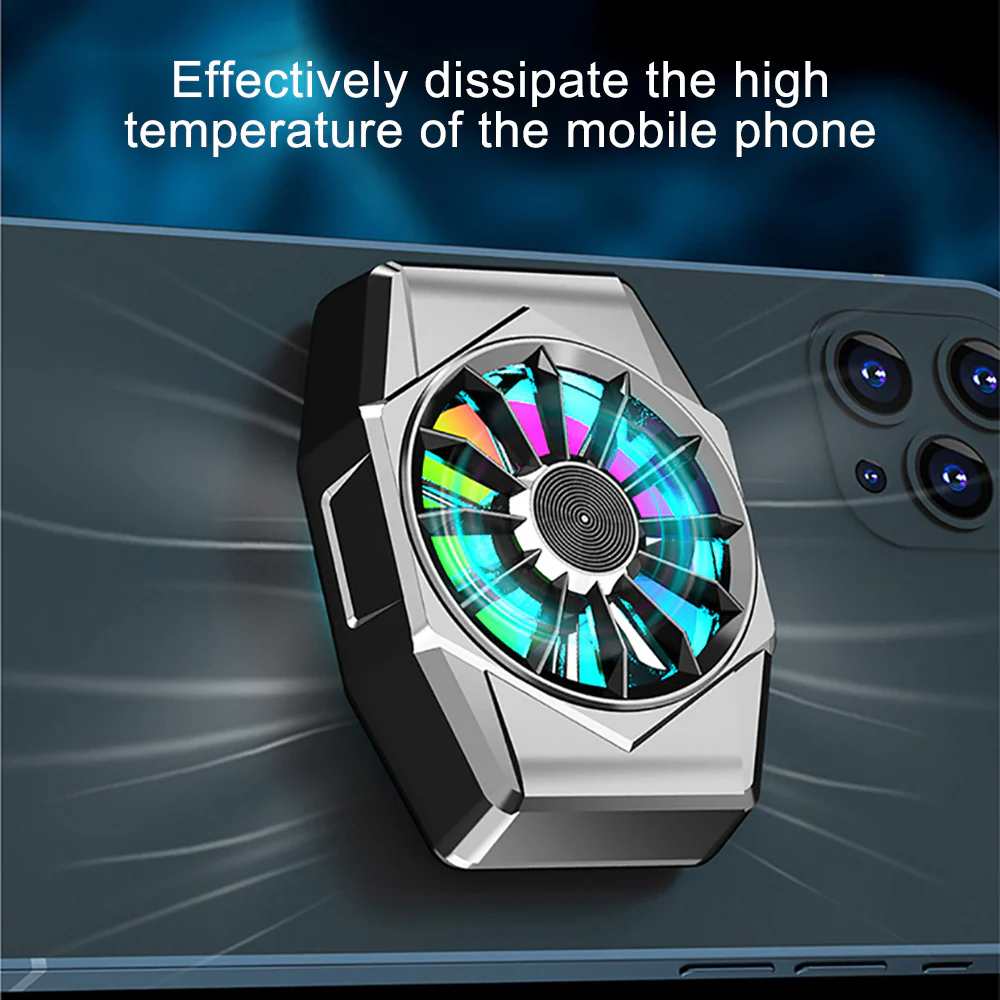 Magnetic Game Cooler Fan – Powerful Phone Radiator for Lag-Free Gaming - Image 4