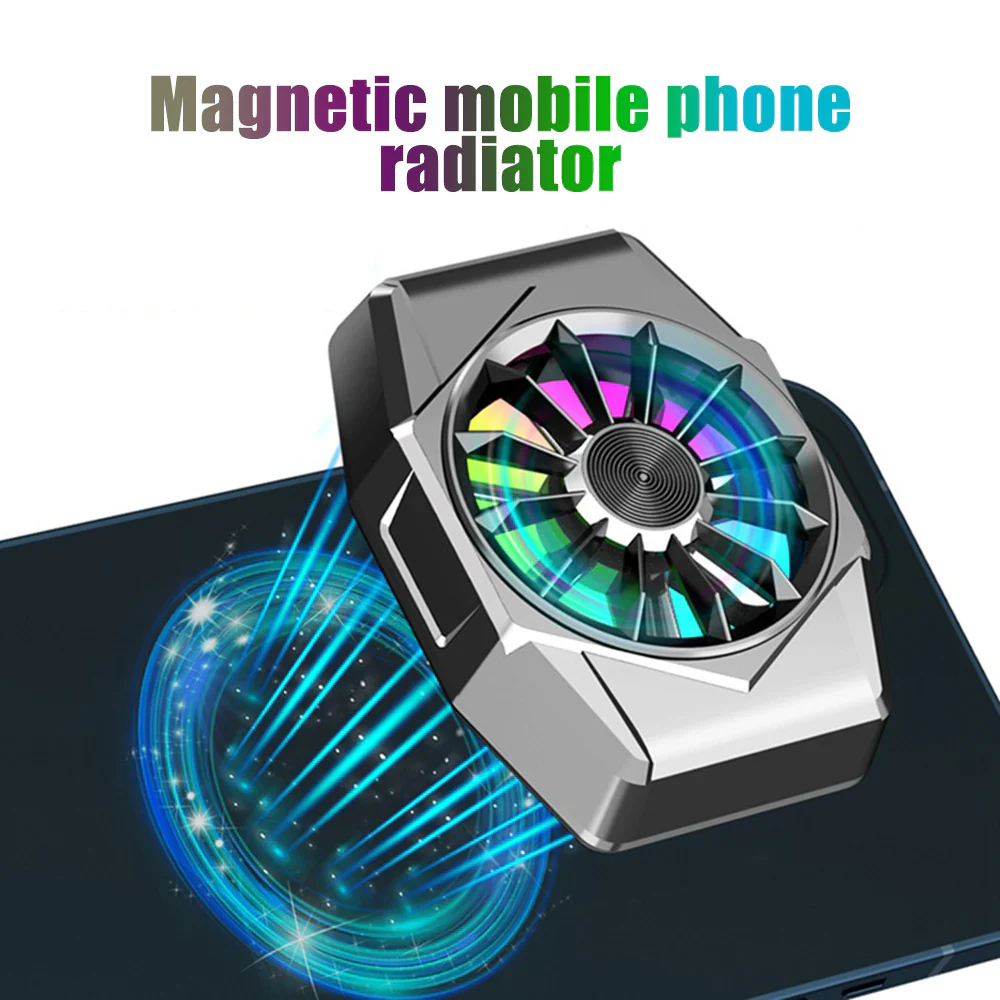 Magnetic Game Cooler Fan – Powerful Phone Radiator for Lag-Free Gaming - Image 6