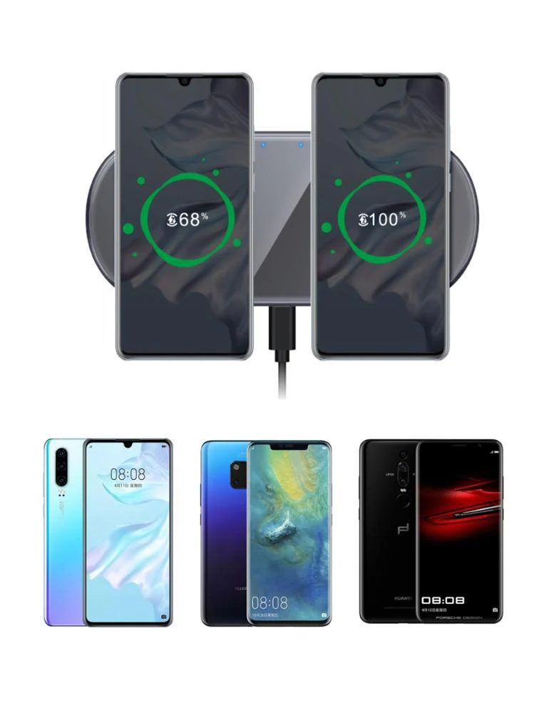 Premium 15W Metal Wireless Charger – Fast Charging Pad with Tempered Glass & Aluminum Alloy Design - Image 5