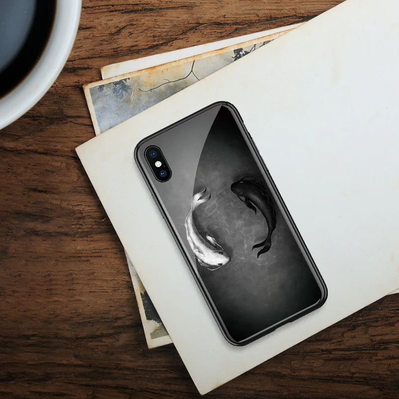 Painted Leather Case Phone Case - Image 3