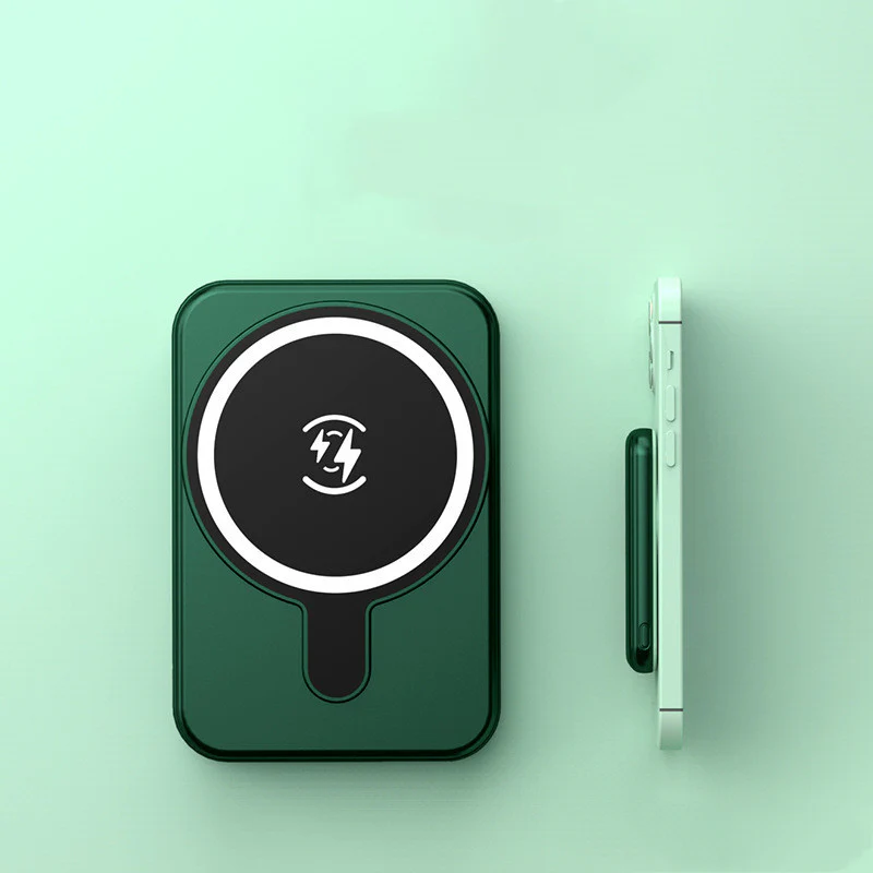 Pocket-Size Magnetic Wireless Power Bank – 10000mAh Fast Charge for Phones - Image 9