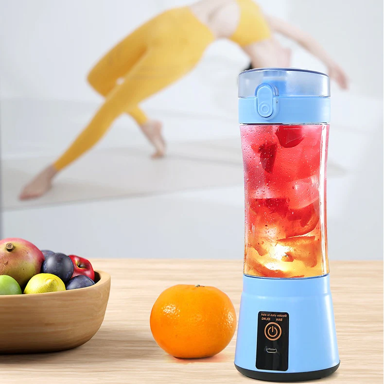 Portable Electric Fruit Juicer Wireless USB Rechargeable Mini Mixer Multifunction Summer Smoothie Blender Machine Kitchen Supplies - Image 7