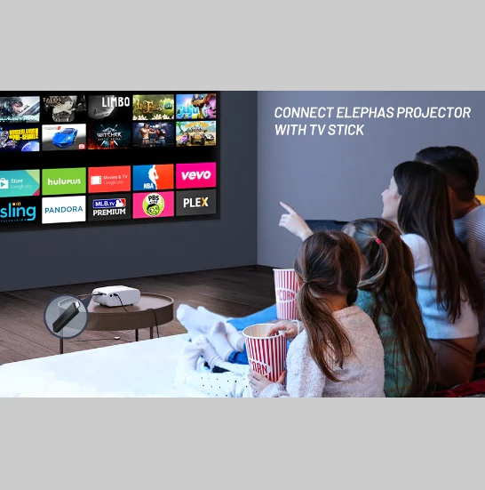 Portable Mini HD Projector – Compact, High-Definition Movie Experience - Image 3