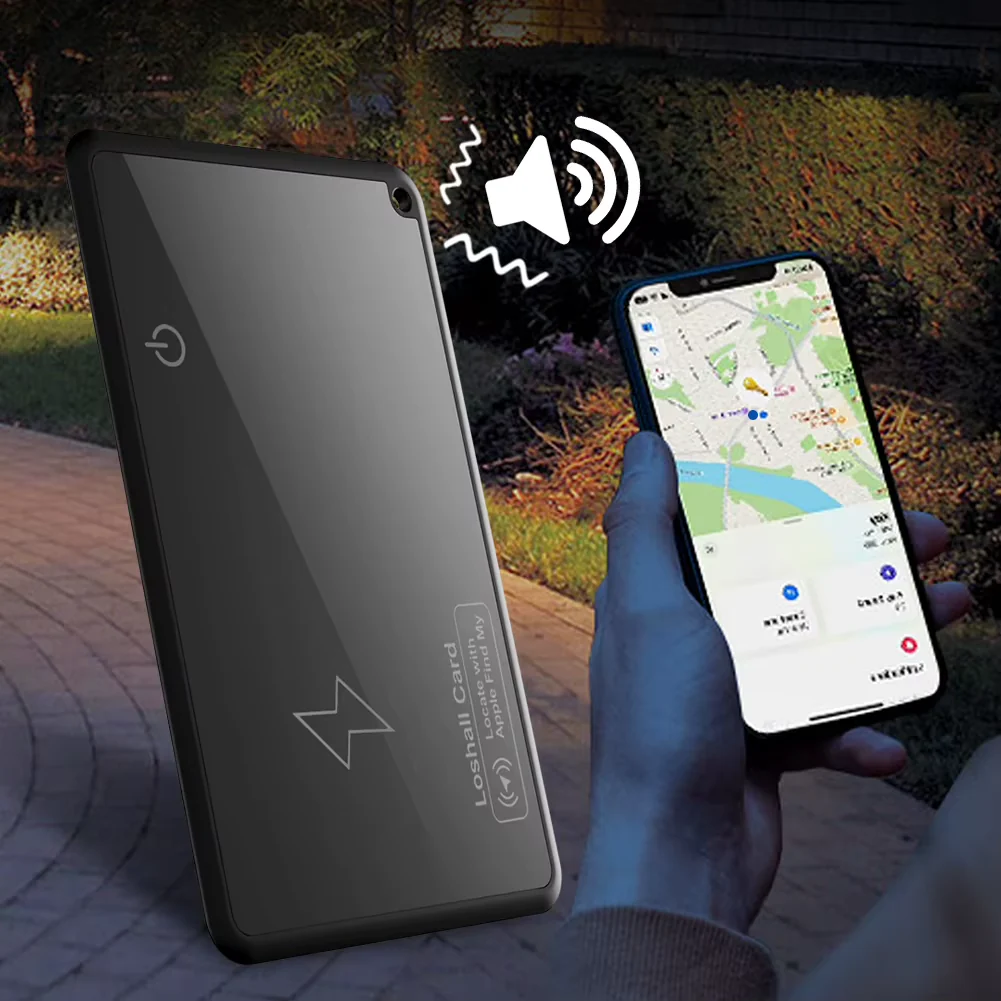 Wireless Charging GPS Tracker Card – Smart Mini Wallet Locator for iPhone Find My (AirTag Alternative) - Image 6