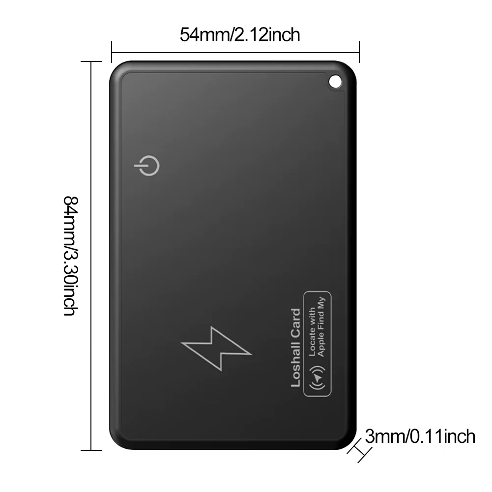 Wireless Charging GPS Tracker Card – Smart Mini Wallet Locator for iPhone Find My (AirTag Alternative) - Image 7