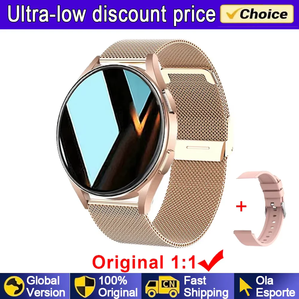 Smart Watch 6 Pro – 1.28” Full Touch Bluetooth Calling Smartwatch with Blood Pressure & Heart Rate Monitor for iOS & Android - Image 10