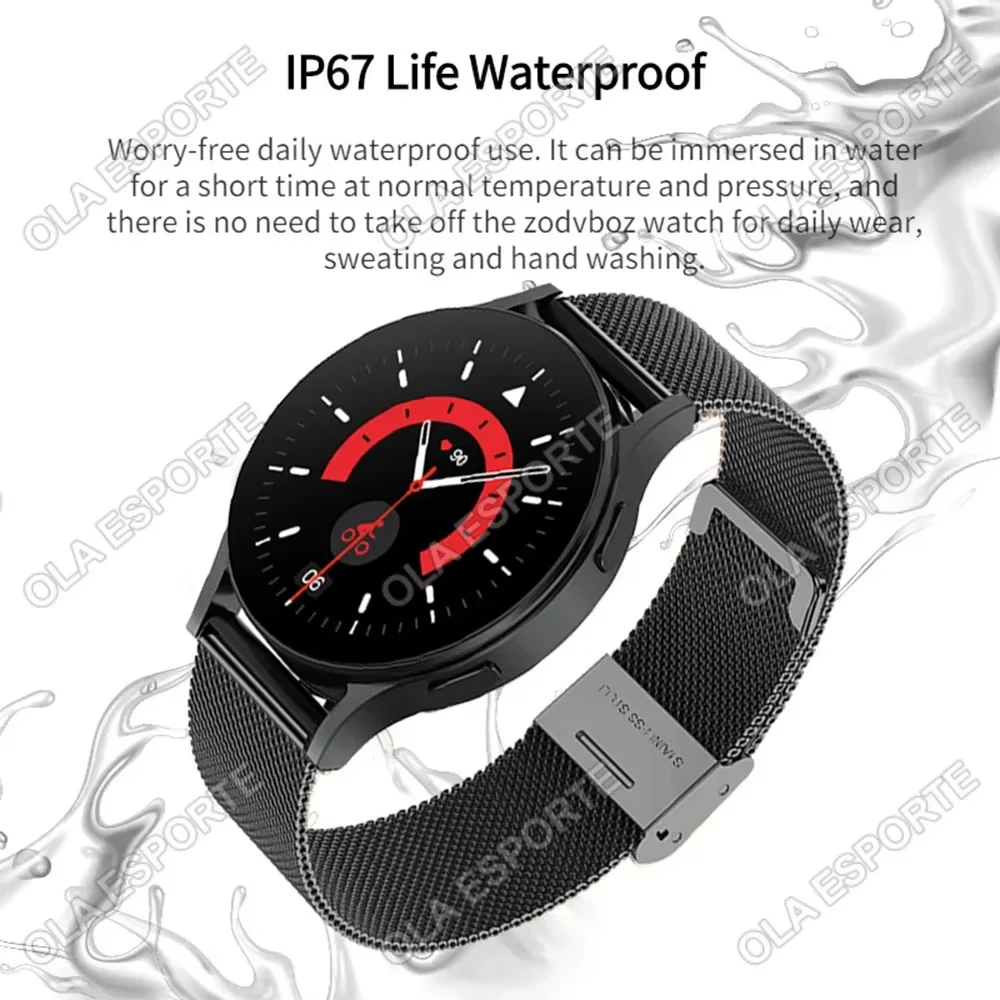 Smart Watch 6 Pro – 1.28” Full Touch Bluetooth Calling Smartwatch with Blood Pressure & Heart Rate Monitor for iOS & Android - Image 8