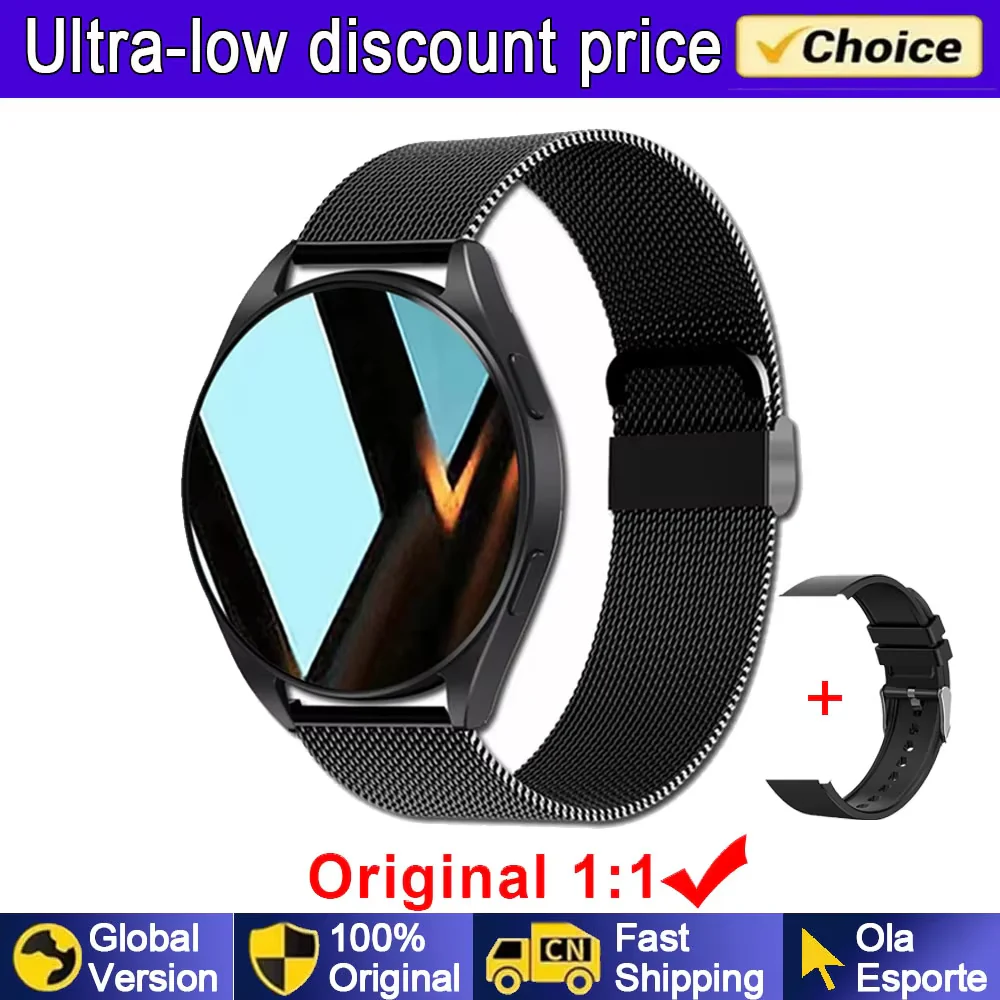 Smart Watch 6 Pro – 1.28” Full Touch Bluetooth Calling Smartwatch with Blood Pressure & Heart Rate Monitor for iOS & Android - Image 9