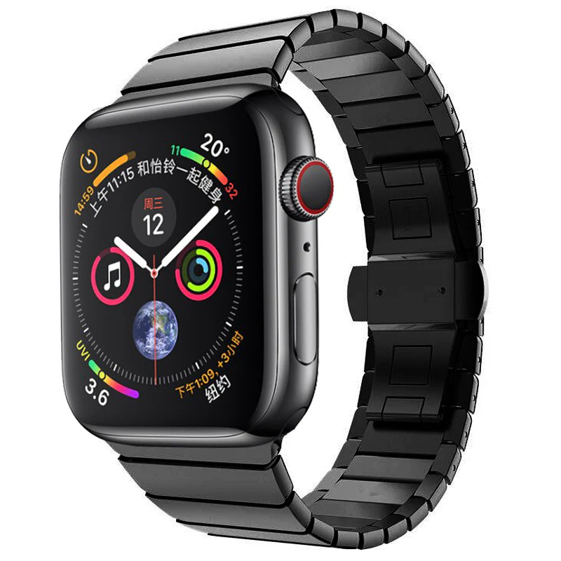 Stainless Steel Apple Watch Band - Image 4