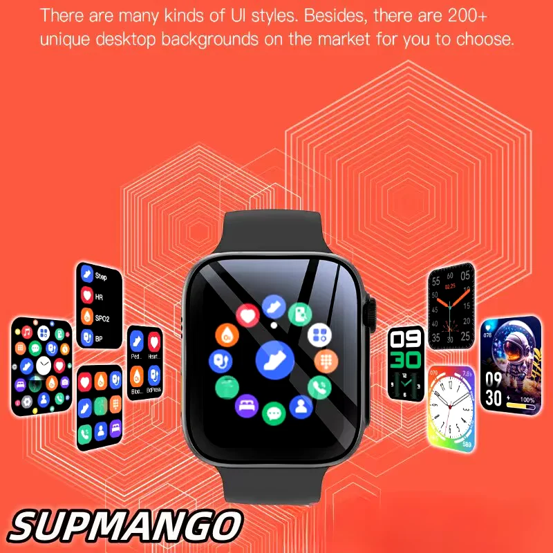 T88K Smart Sports Watch – 1.68” LCD Display, Waterproof Fitness Tracker for Men & Women - Image 6