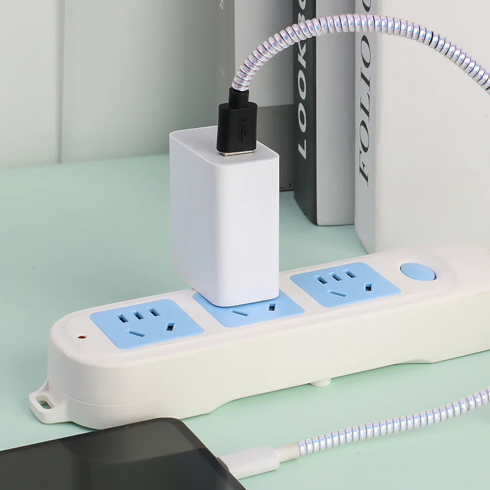 Durable Anti-Bite Cable Protector for iPhone β Transparent Charger Cord Winder for 18W & 20W Fast Charging Cables - Image 11