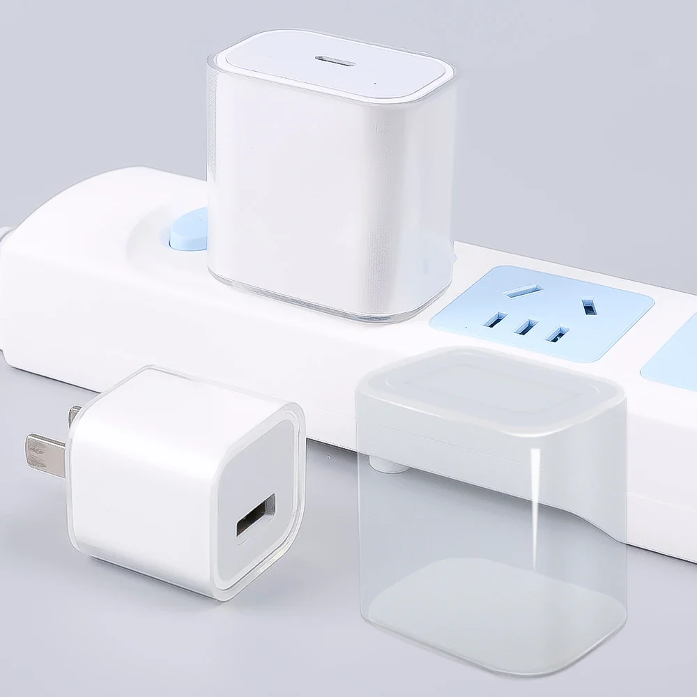 Durable Anti-Bite Cable Protector for iPhone β Transparent Charger Cord Winder for 18W & 20W Fast Charging Cables - Image 8