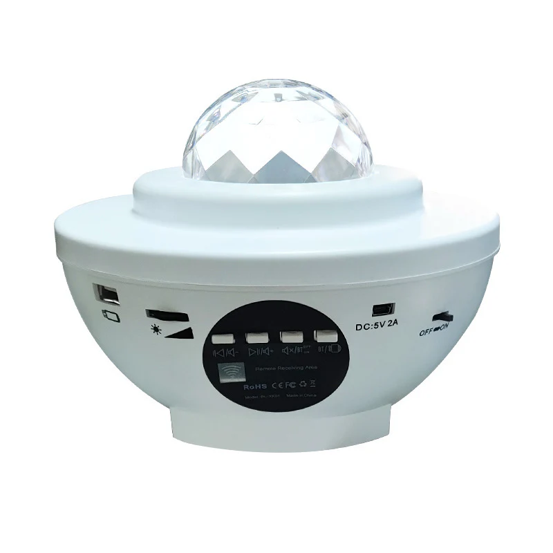 USB Starlight Music Projector – 360° Rotating LED Starry Sky with Bluetooth & Remote Control - Image 11
