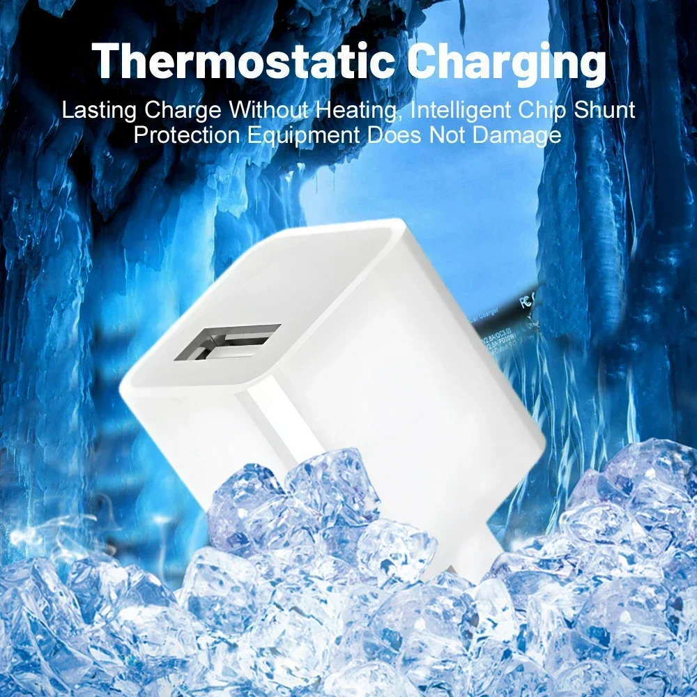 USB Wall Charger, Fast Charging Adapter for iPhone & iPad Travel Accessories - Image 13