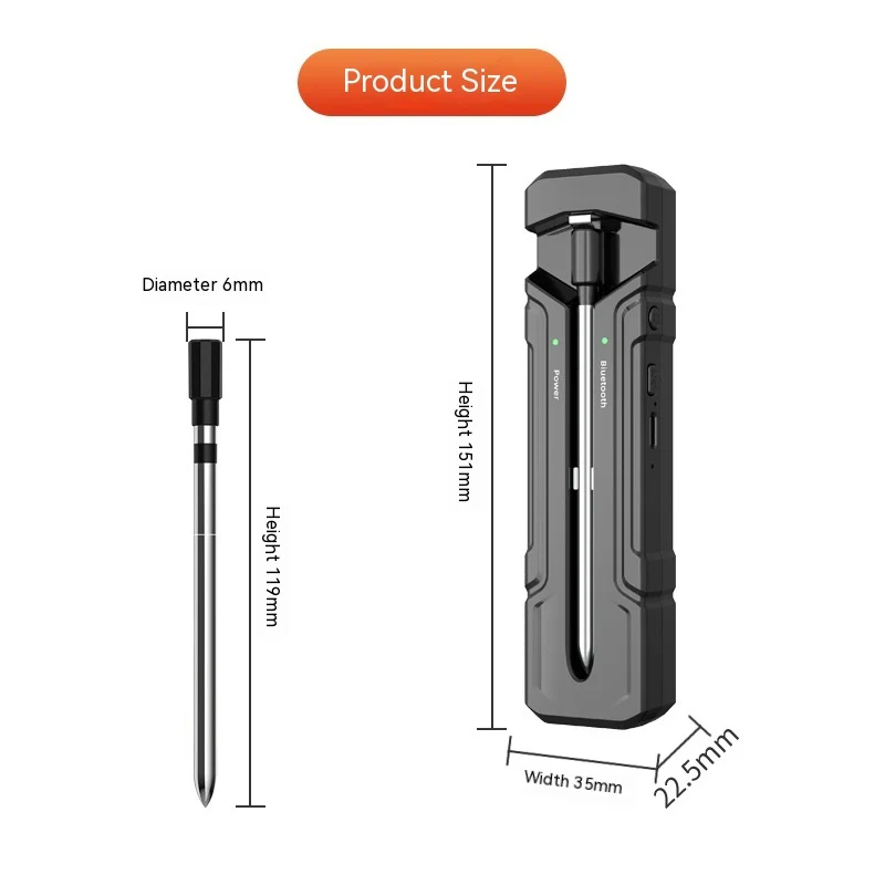 Wireless Kitchen Oven Thermometer - Image 8