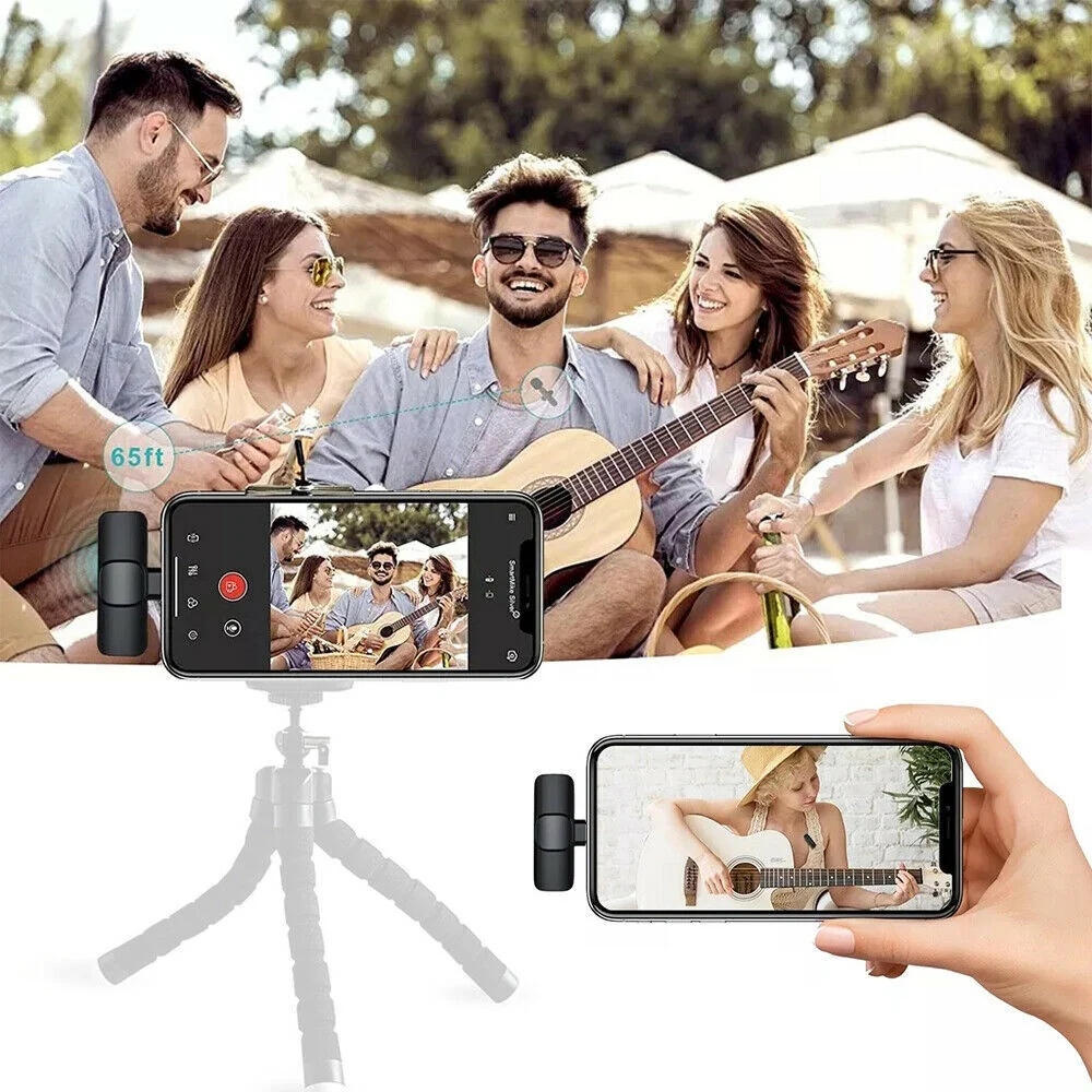 Wireless Lavalier Microphone for iPhone & iPad – Ideal for Vlogs & Podcasts - Image 5