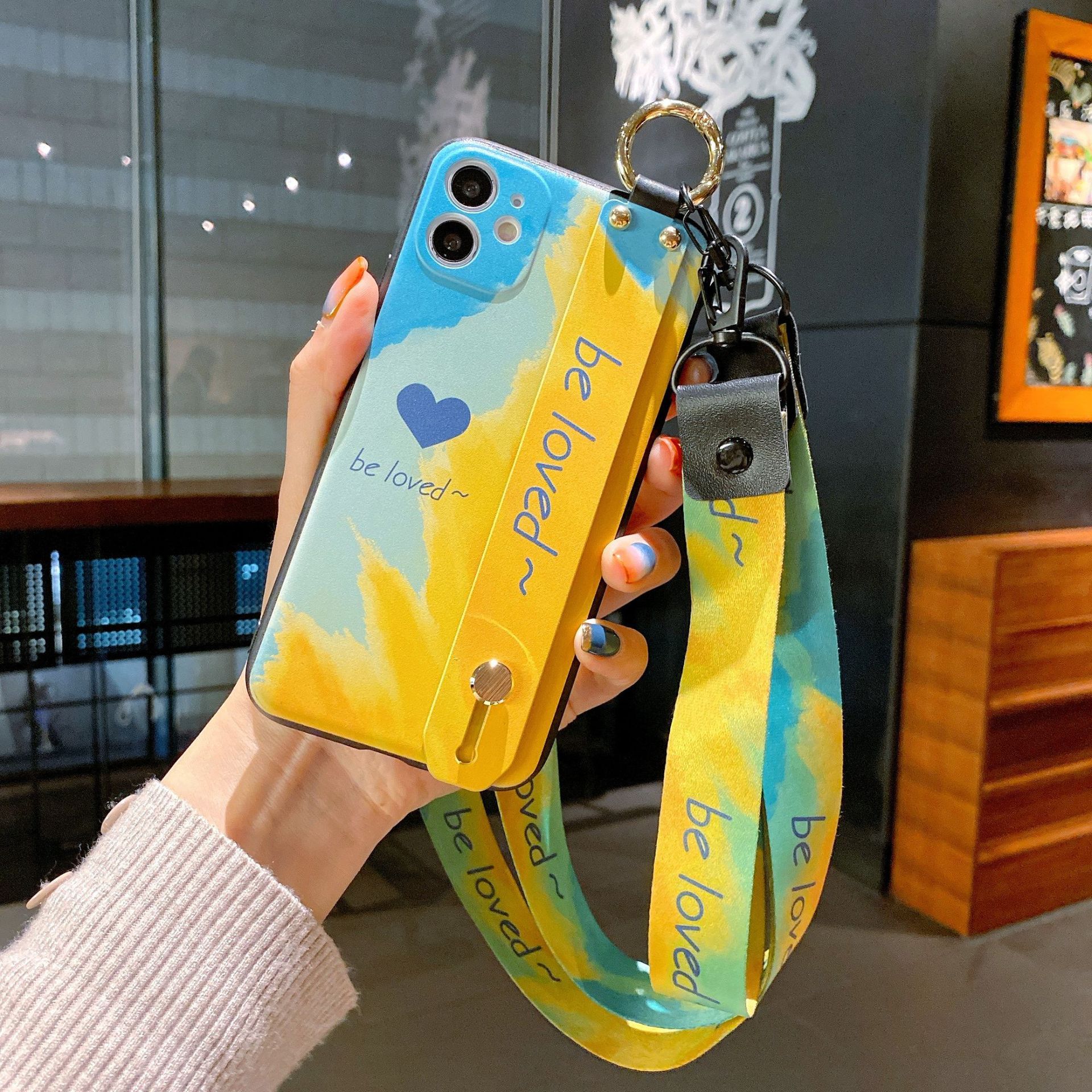 Wristband Phone Case Watercolor Phone Case - Image 6