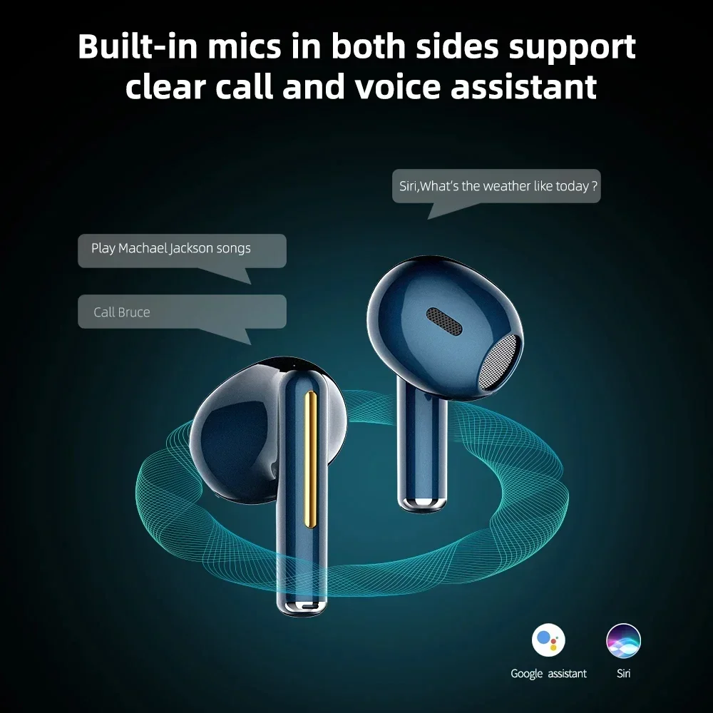 Xiaomi H6 Wireless Bluetooth Earbuds – Premium Sound, Anytime, Anywhere - Image 4