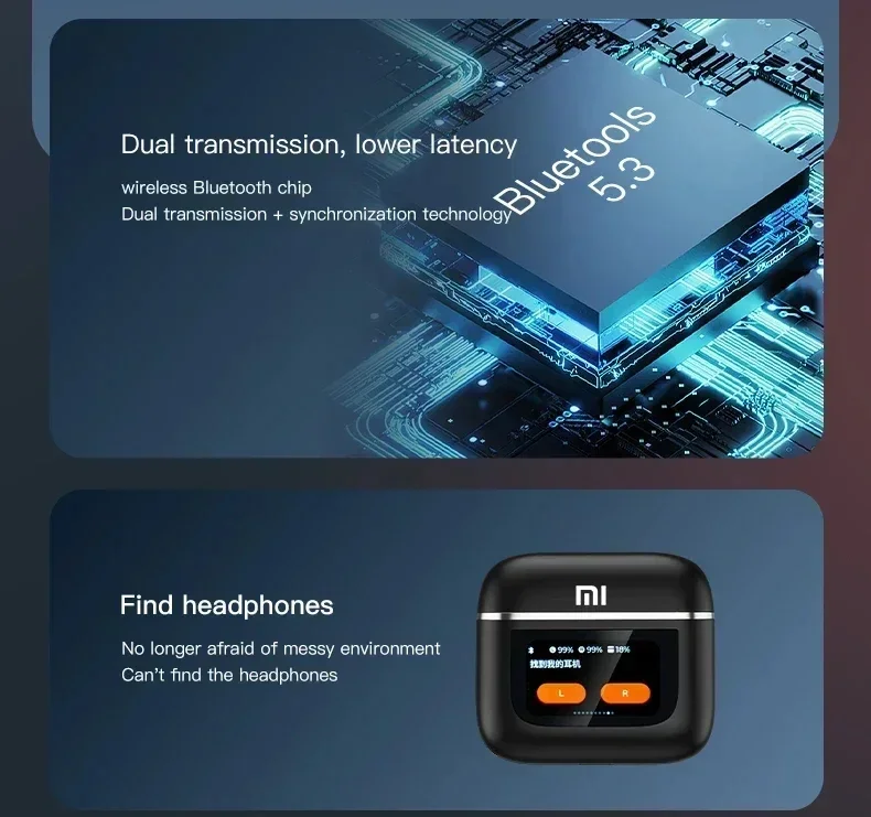 Xiaomi Tour Pro 2 Wireless Earbuds – LCD Touch Screen & ANC for Unmatched Audio Performance - Image 21