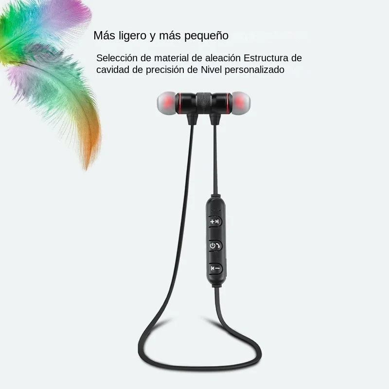 XT 6 Wireless Bluetooth 5.0 Headphones Neckband Magnetic Earphones TWS Stereo Sports Running Earbuds With Mic for All Smartphone - Image 3