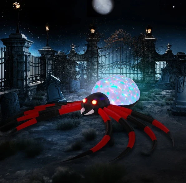 11.8ft Crawling Spider Halloween Inflatable - Image 2