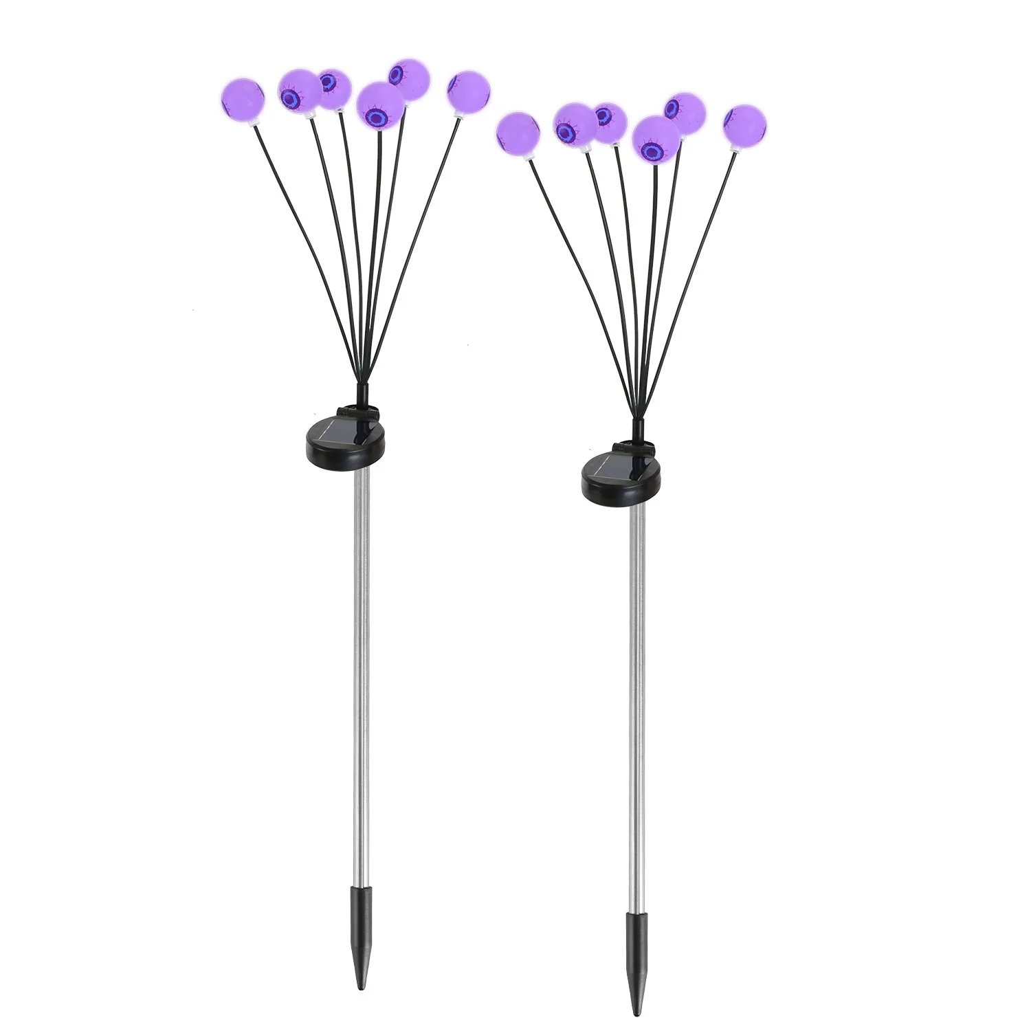2-Pack Solar Scary Eyeball Halloween Lights - Image 9