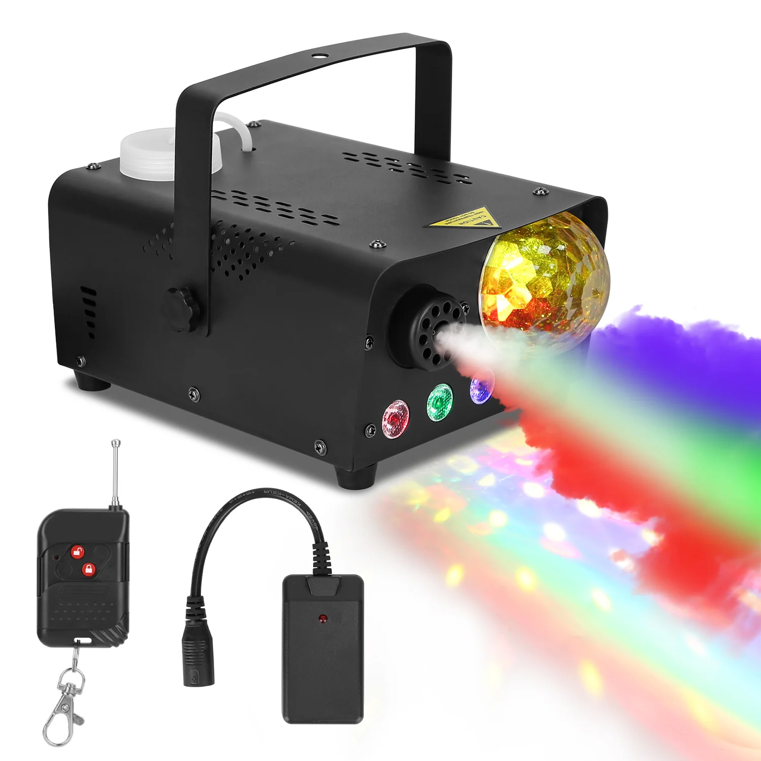 600W Fog Machine with Disco RGB Lights - Image 10