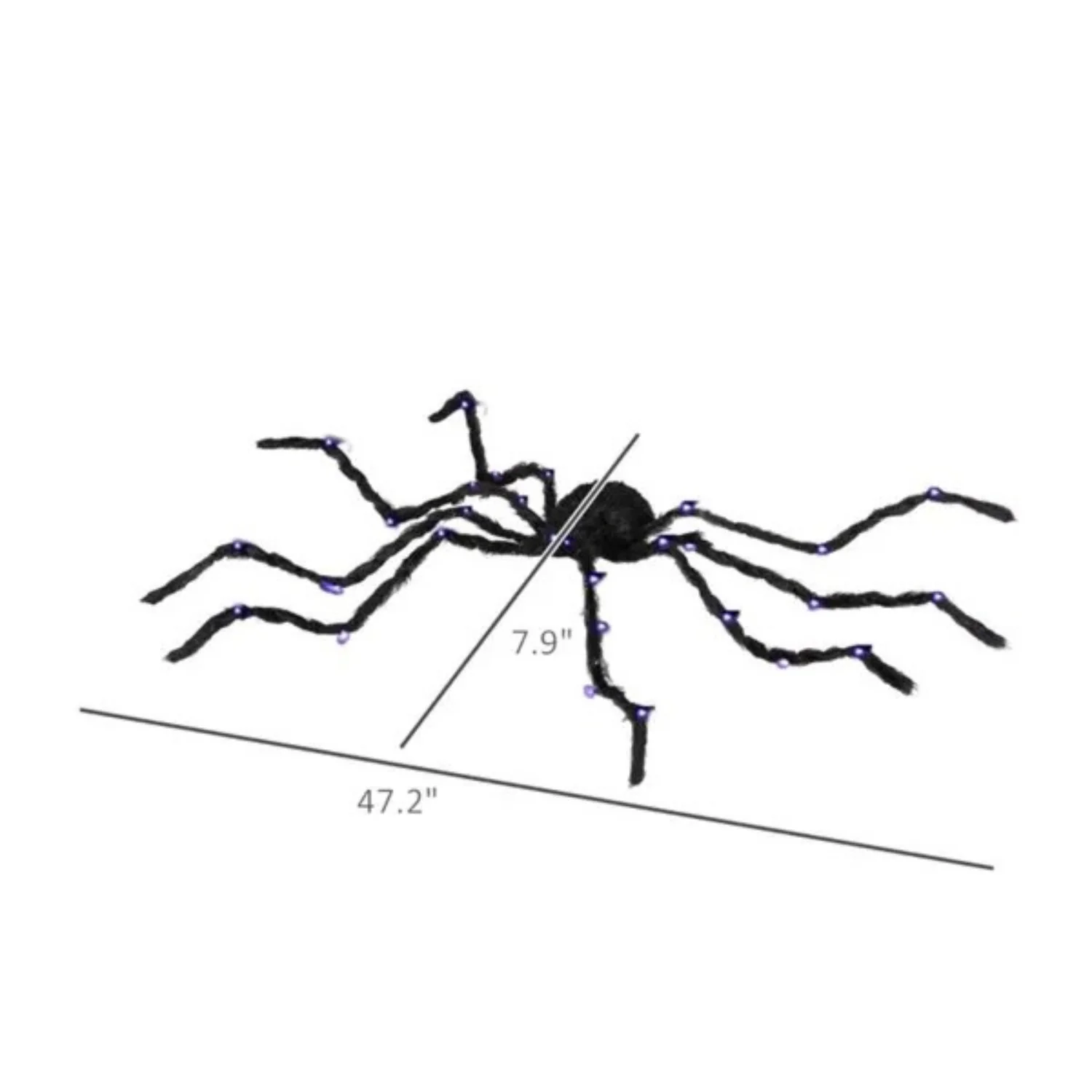 Fury Spider with Purple Light-Up Eyes - Image 6