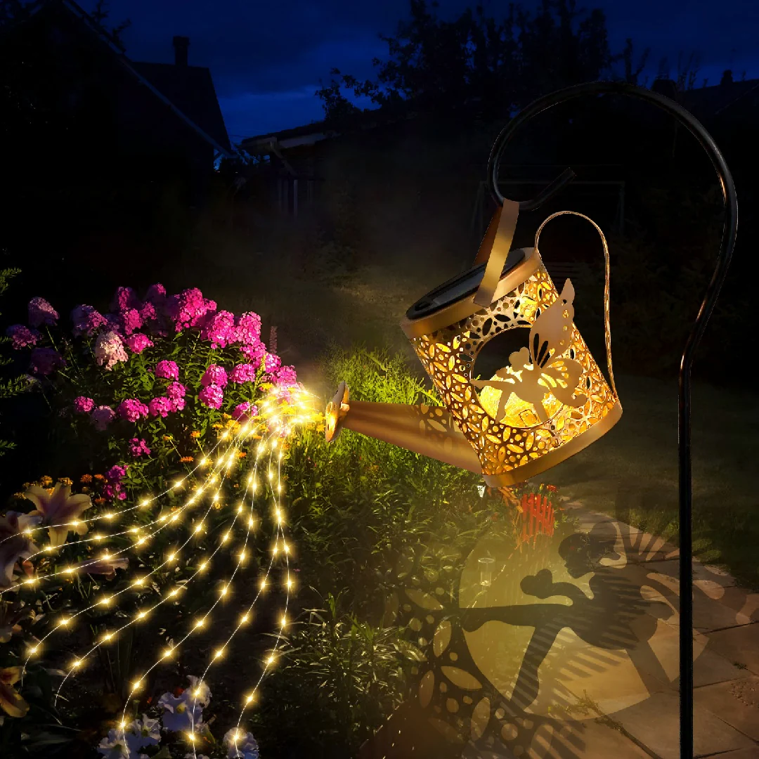 Solar Water Tank Lights, Halloween Vintage Hollow Pattern